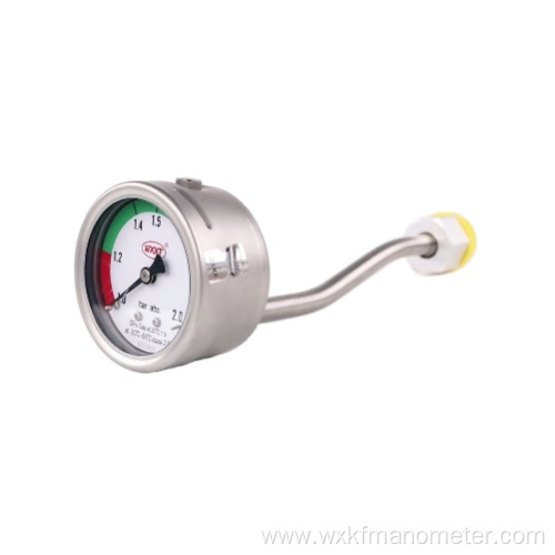 60mm Super durable high precision curved tube KM SF6 gas density meter